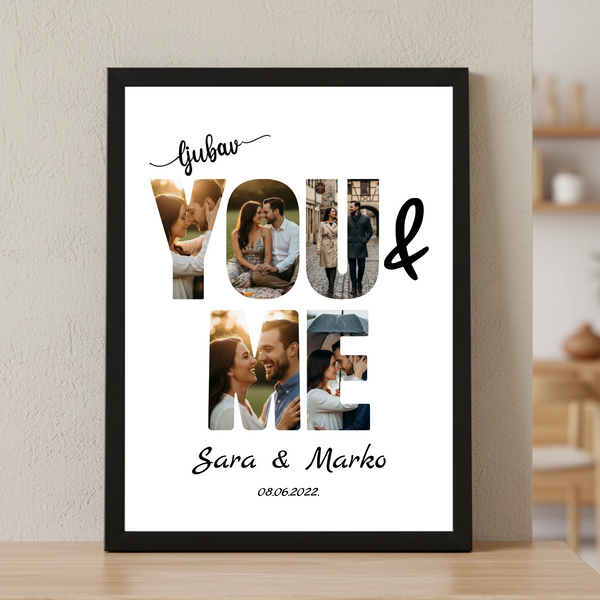 Personalizovana slika - You & Me