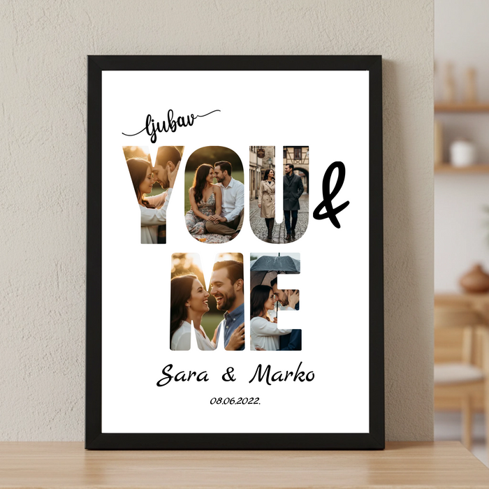Personalizovana slika - You & Me