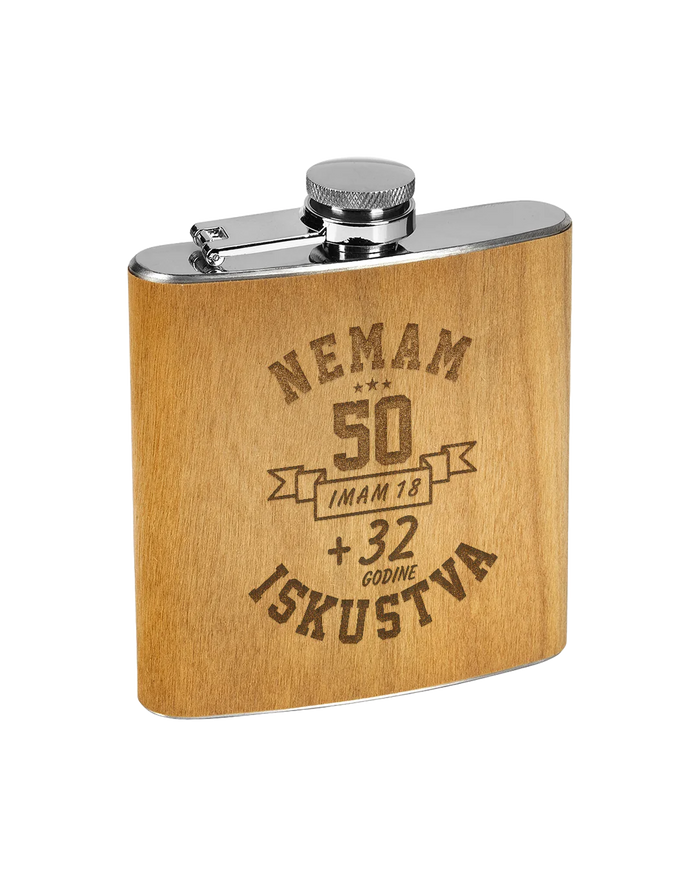 Poklon pljoska - Nemam 50 godina