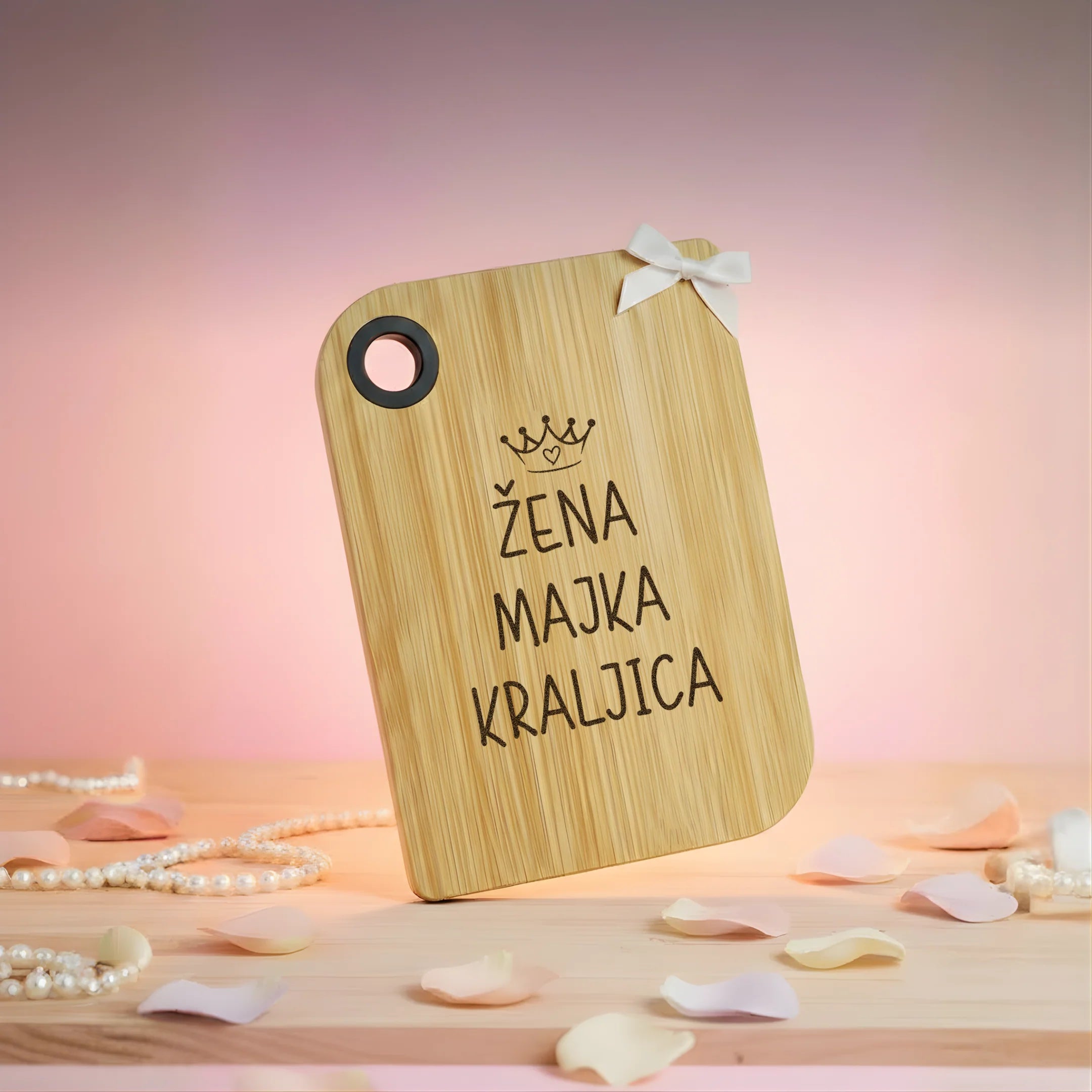 Poklon daska za sečenje - Žena, majka, kraljica